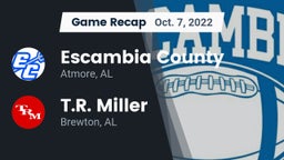 Recap: Escambia County  vs. T.R. Miller  2022