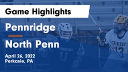 Pennridge  vs North Penn Game Highlights - April 26, 2022