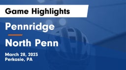 Pennridge  vs North Penn  Game Highlights - March 28, 2023