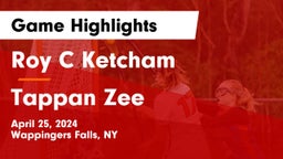 Roy C Ketcham vs Tappan Zee  Game Highlights - April 25, 2024