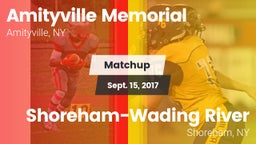 Matchup: Amityville Memorial vs. Shoreham-Wading River  2017