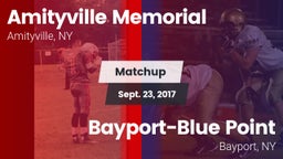 Matchup: Amityville Memorial vs. Bayport-Blue Point  2017