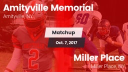 Matchup: Amityville Memorial vs. Miller Place  2017