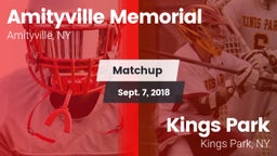 Matchup: Amityville Memorial vs. Kings Park   2018