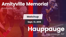 Matchup: Amityville Memorial vs. Hauppauge  2019
