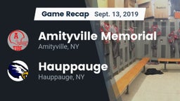 Recap: Amityville Memorial  vs. Hauppauge  2019