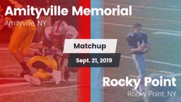 Matchup: Amityville Memorial vs. Rocky Point  2019