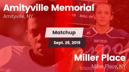 Matchup: Amityville Memorial vs. Miller Place  2019