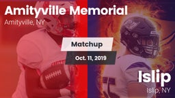 Matchup: Amityville Memorial vs. Islip  2019