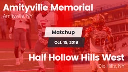 Matchup: Amityville Memorial vs. Half Hollow Hills West  2019