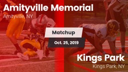 Matchup: Amityville Memorial vs. Kings Park   2019