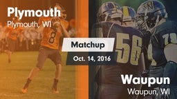 Matchup: Plymouth  vs. Waupun  2016