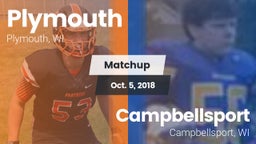 Matchup: Plymouth  vs. Campbellsport  2018