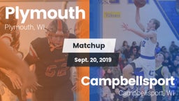 Matchup: Plymouth  vs. Campbellsport  2019
