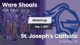 Matchup: Ware Shoals vs. St. Joseph's Catholic  2017