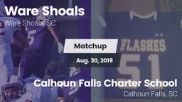 Matchup: Ware Shoals vs. Calhoun Falls Charter School 2019