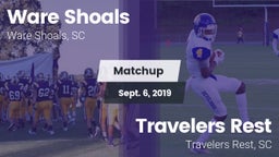 Matchup: Ware Shoals vs. Travelers Rest  2019