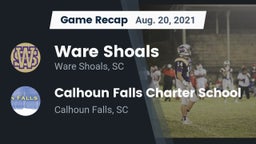 Recap: Ware Shoals  vs. Calhoun Falls Charter School 2021