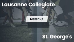 Matchup: Lausanne Collegiate vs. St. George's  2016