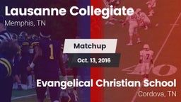 Matchup: Lausanne Collegiate vs. Evangelical Christian School 2016