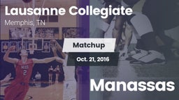 Matchup: Lausanne Collegiate vs. Manassas 2016