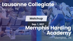 Matchup: Lausanne Collegiate vs. Memphis Harding Academy 2017