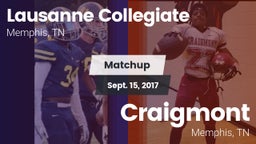 Matchup: Lausanne Collegiate vs. Craigmont  2017