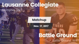 Matchup: Lausanne Collegiate vs. Battle Ground  2017