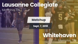 Matchup: Lausanne Collegiate vs. Whitehaven  2018