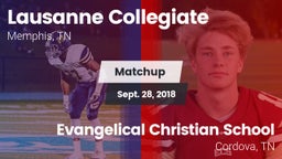 Matchup: Lausanne Collegiate vs. Evangelical Christian School 2018