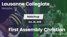 Matchup: Lausanne Collegiate vs. First Assembly Christian  2018