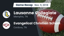Recap: Lausanne Collegiate  vs. Evangelical Christian School 2018