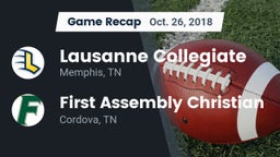 Recap: Lausanne Collegiate  vs. First Assembly Christian  2018