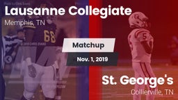 Matchup: Lausanne Collegiate vs. St. George's  2019