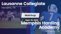 Matchup: Lausanne Collegiate vs. Memphis Harding Academy 2020