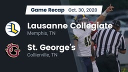 Recap: Lausanne Collegiate  vs. St. George's  2020