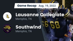 Recap: Lausanne Collegiate  vs. Southwind  2022