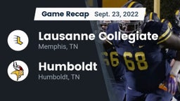 Recap: Lausanne Collegiate  vs. Humboldt  2022