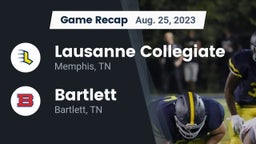 Recap: Lausanne Collegiate  vs. Bartlett  2023