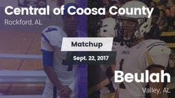 Matchup: Central of Coosa Cou vs. Beulah  2017