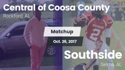 Matchup: Central of Coosa Cou vs. Southside  2017