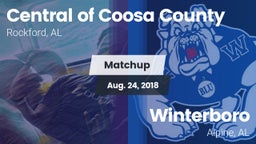 Matchup: Central of Coosa Cou vs. Winterboro  2018
