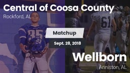 Matchup: Central of Coosa Cou vs. Wellborn  2018
