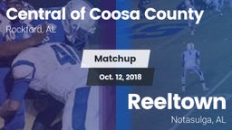Matchup: Central of Coosa Cou vs. Reeltown  2018