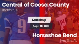 Matchup: Central of Coosa Cou vs. Horseshoe Bend  2019