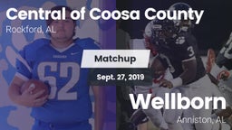 Matchup: Central of Coosa Cou vs. Wellborn  2019