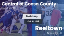 Matchup: Central of Coosa Cou vs. Reeltown  2019