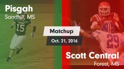 Matchup: Pisgah vs. Scott Central  2016