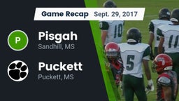 Recap: Pisgah  vs. Puckett  2017