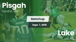 Matchup: Pisgah vs. Lake  2018